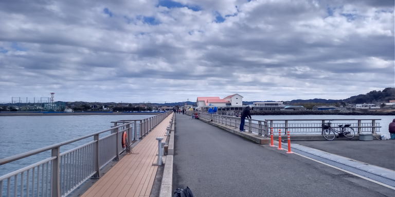館山夕日桟橋